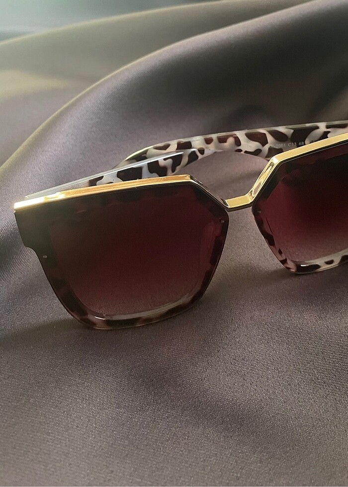 Yurtdışından gri leopard Milano gözlük - Görsel 4