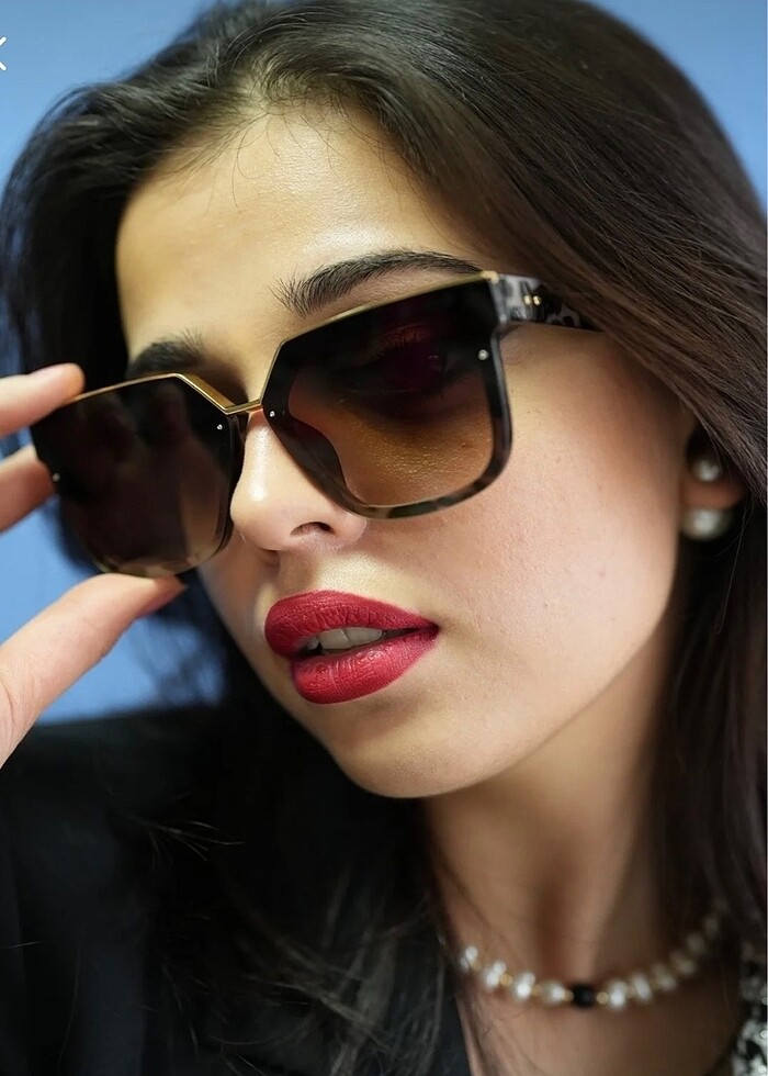 Yurtdışından gri leopard Milano gözlük - Görsel 5