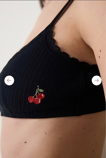 Penti mini siyah sütyen - Görsel 3
