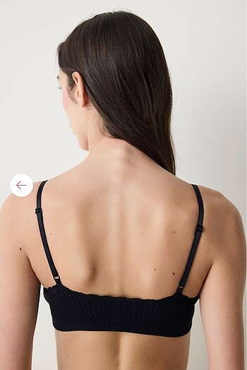 Penti mini siyah sütyen - Görsel 4