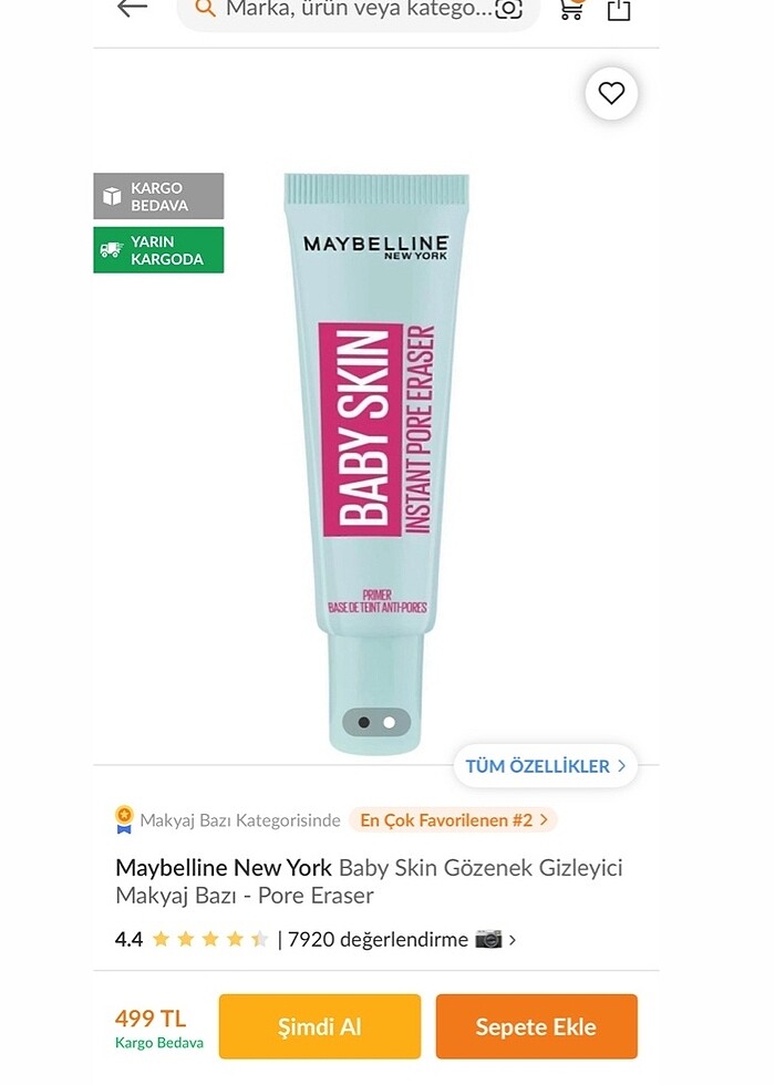 Maybelline baby skin - Görsel 3