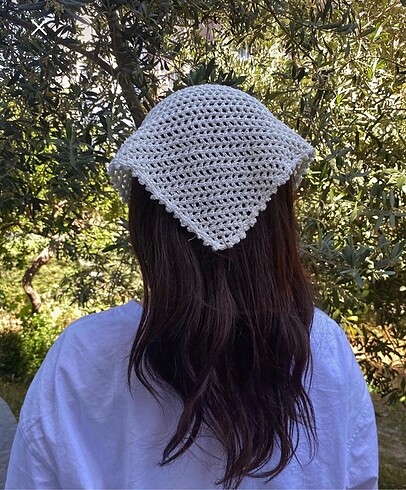 El örgüsü bandana - Görsel 2