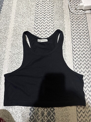 Halter yaka crop