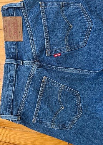 Levis Düğmeli Kadın Kot Pantolon - Görsel 3