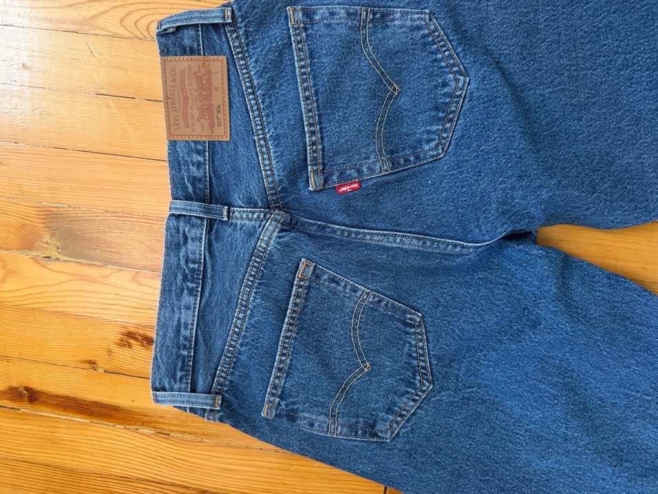 Levis Düğmeli Kadın Kot Pantolon - Görsel 3