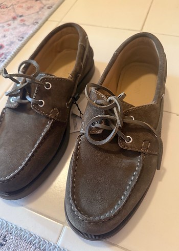 Kahverengi Süet Günlük Ayakkabı - Görsel 2