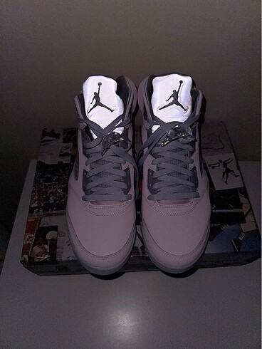 44 Beden çeşitli Renk Air Jordan 5 Easter (Regal Pink)