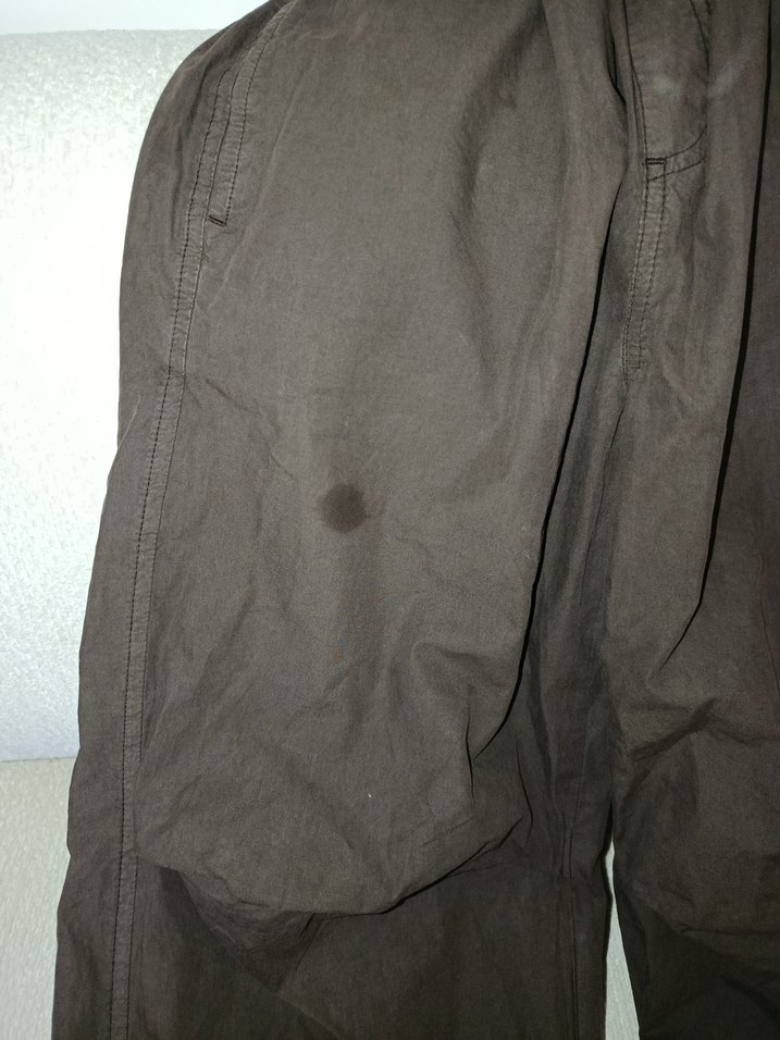 Kadın Kahverengi Keten Bol Kesim Kemerli Pantolon - Görsel 2