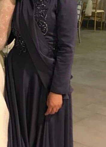 Pınar Şems Lacivert Abiye