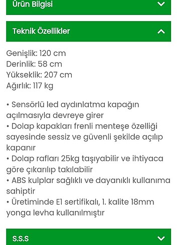 Caploonba iki kapılı, LED lambalı çocuk dolabı - Görsel 4