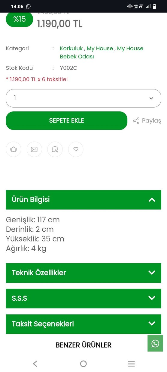 Bej Pastel Renkli Çocuk Rafı - Görsel 2