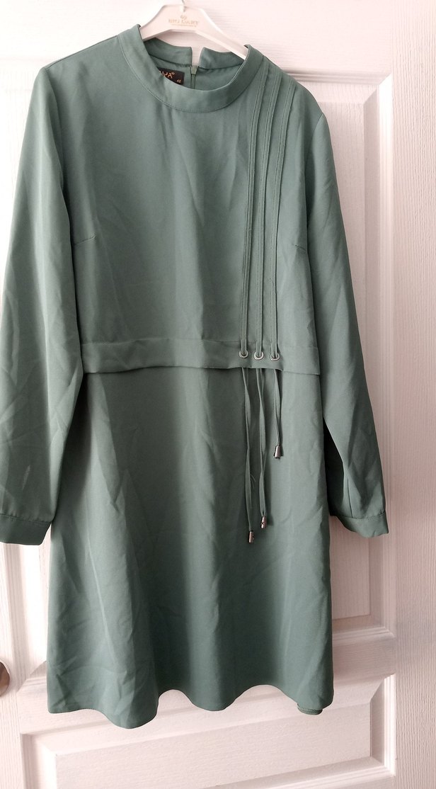 yeşil kadın tunik - Görsel 4