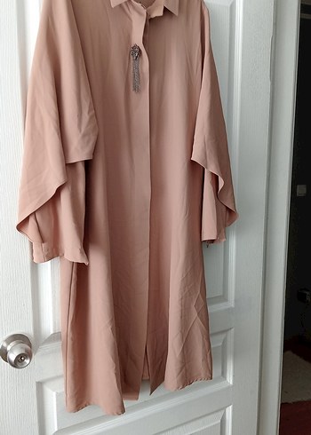 cmel renk 105 cm boyunda kolarinda fermuar detayi - Görsel 4