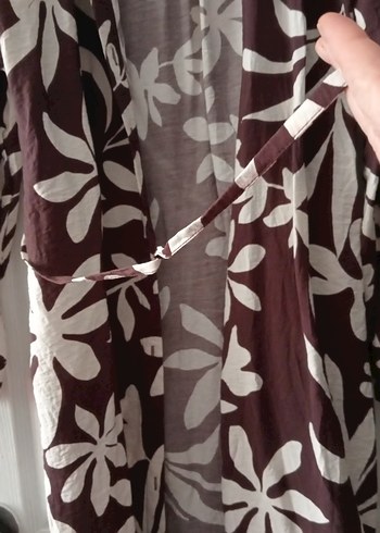 kahve  gömlek  44  LC Waikiki büyük oluyor 48 50 Rahat olur - Görsel 3