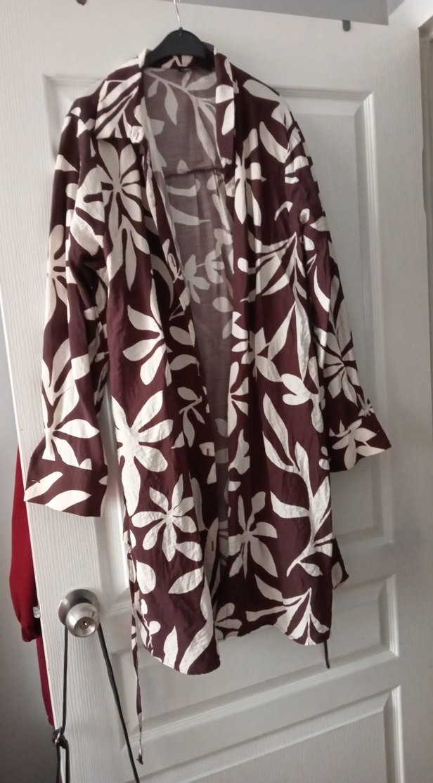 kahve  gömlek  44  LC Waikiki büyük oluyor 48 50 Rahat olur - Görsel 5