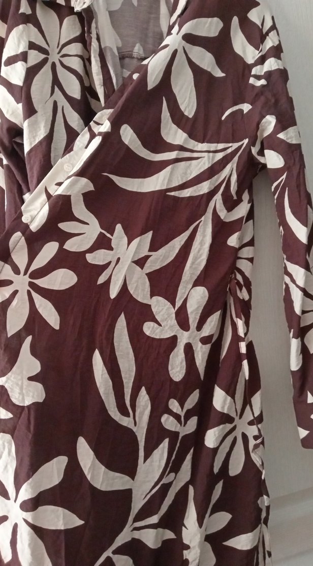 kahve  gömlek  44  LC Waikiki büyük oluyor 48 50 Rahat olur - Görsel 4