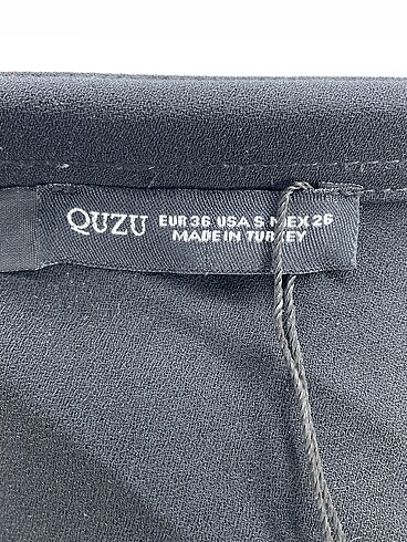 36 Beden siyah Renk Quzu Bluz %70 İndirimli.
