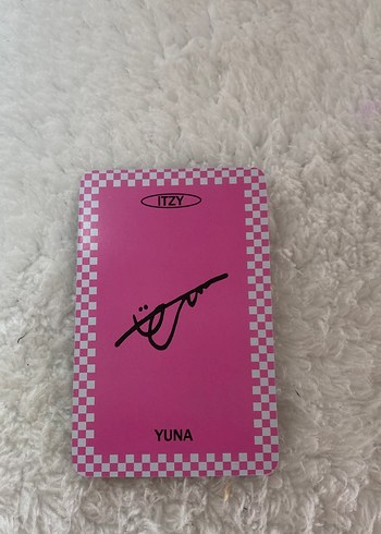 ITZY-Yuna Lomo Card - Görsel 2
