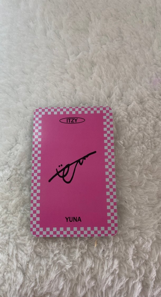 ITZY-Yuna Lomo Card - Görsel 2