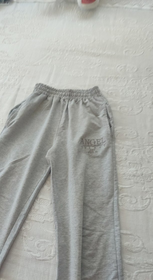 Gri Rahat Kesim Kadın Eşofman Altı - Görsel 2