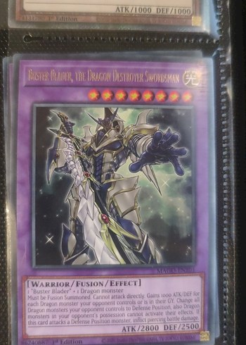Yugioh Buster Blader, The Dragon Destroyer Swordsman Rare