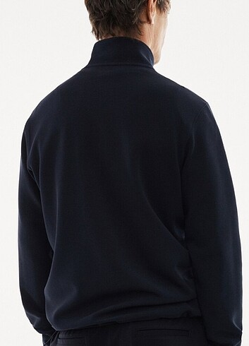 Mango MANGO FERMUARLI SWEATSHİRT