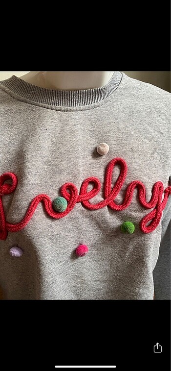 American Vintage lovely gri sweatshirt