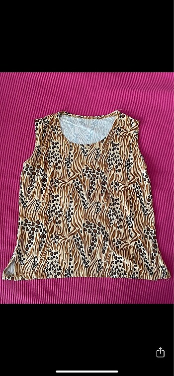 American Vintage leopar tisort bluz
