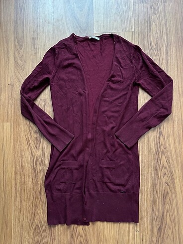 ltb bordo hırka kadın