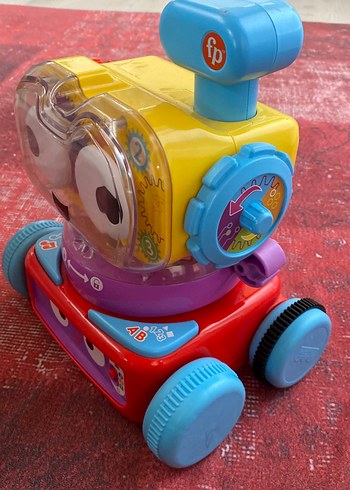 Fisher Price Renkli FP Eğitici Robot Oyuncak