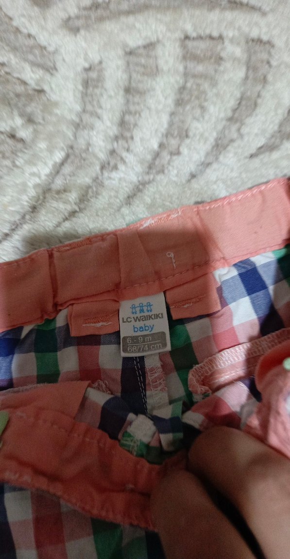 Erkek Çocuk Çok Renkli Pamuklu Şort - Görsel 2