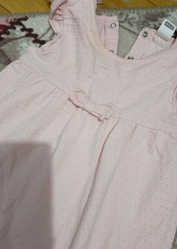 Pembe Fırfırlı Bebek Kız Tulum - Görsel 2