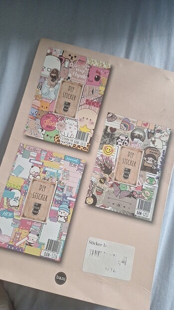  Sticker defteri