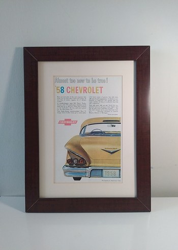1958 Chevrolet Çerçevesi