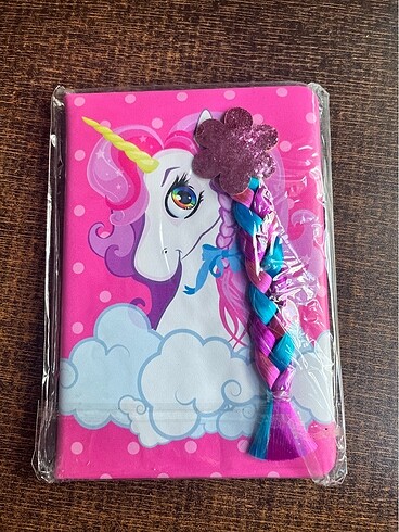 Peluş unıcorn defter (sıfır ürün)