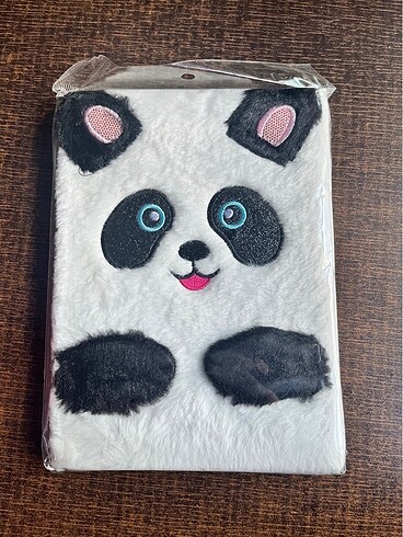 Peluş panda defter
