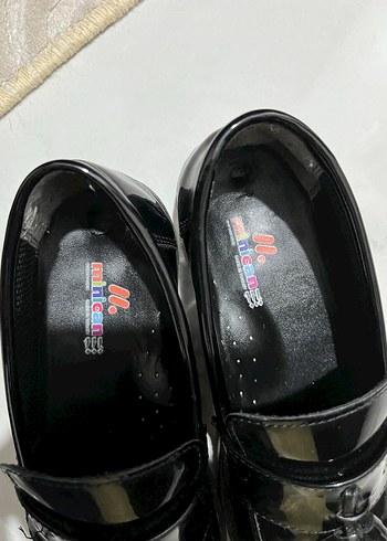 Erkek Çocuk Siyah Rugan  Ayakkabı - Görsel 6