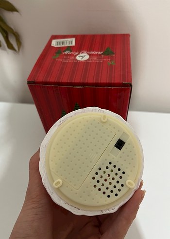 Renkli Noel Baba Kar Küresi Figürü - Görsel 3