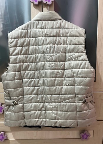 Düğmeli Gri Erkek Yelek - Görsel 2