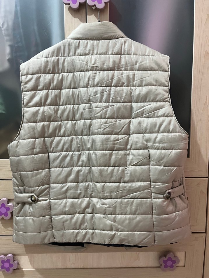 Düğmeli Gri Erkek Yelek - Görsel 2