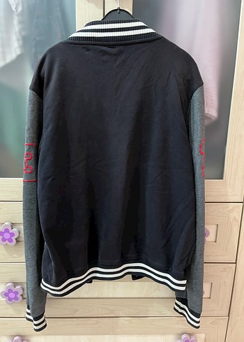 Erkek Gri Baskılı Düğmeli Ceket - Görsel 2