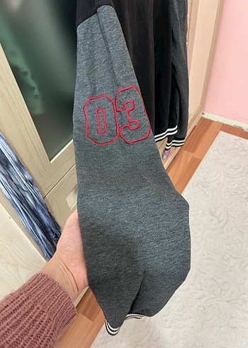 Erkek Gri Baskılı Düğmeli Ceket - Görsel 6