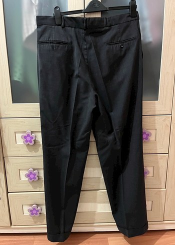 Siyah Erkek Klasik Pantolon - Görsel 2
