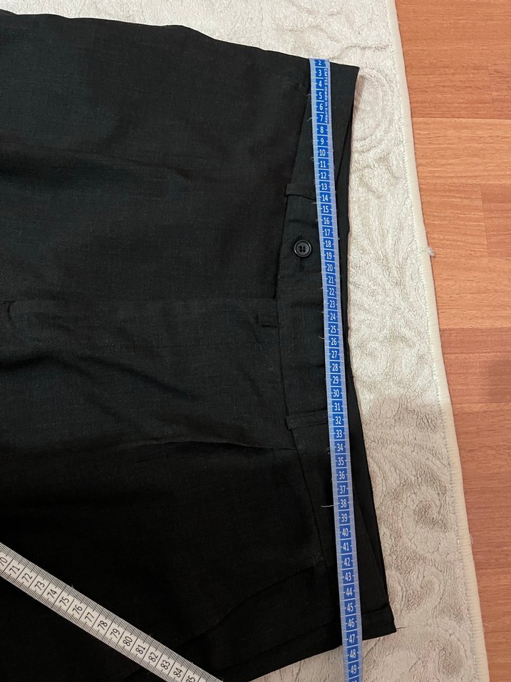 Siyah  Erkek Klasik Pantolon - Görsel 4