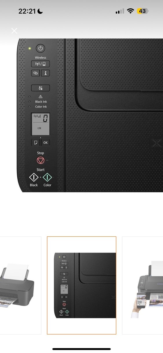 Canon Siyah Yazıcı - Görsel 2