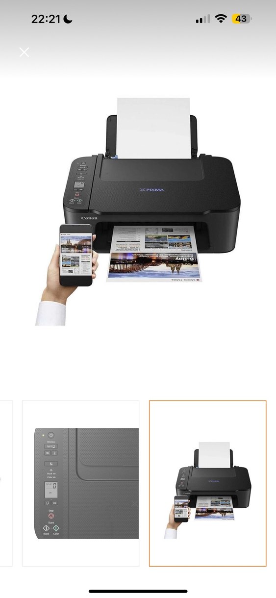 Canon Siyah Yazıcı - Görsel 3