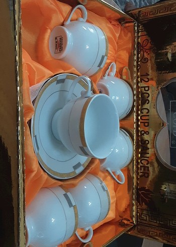 12 Parça Fincan ve Tabak Seti - Görsel 3