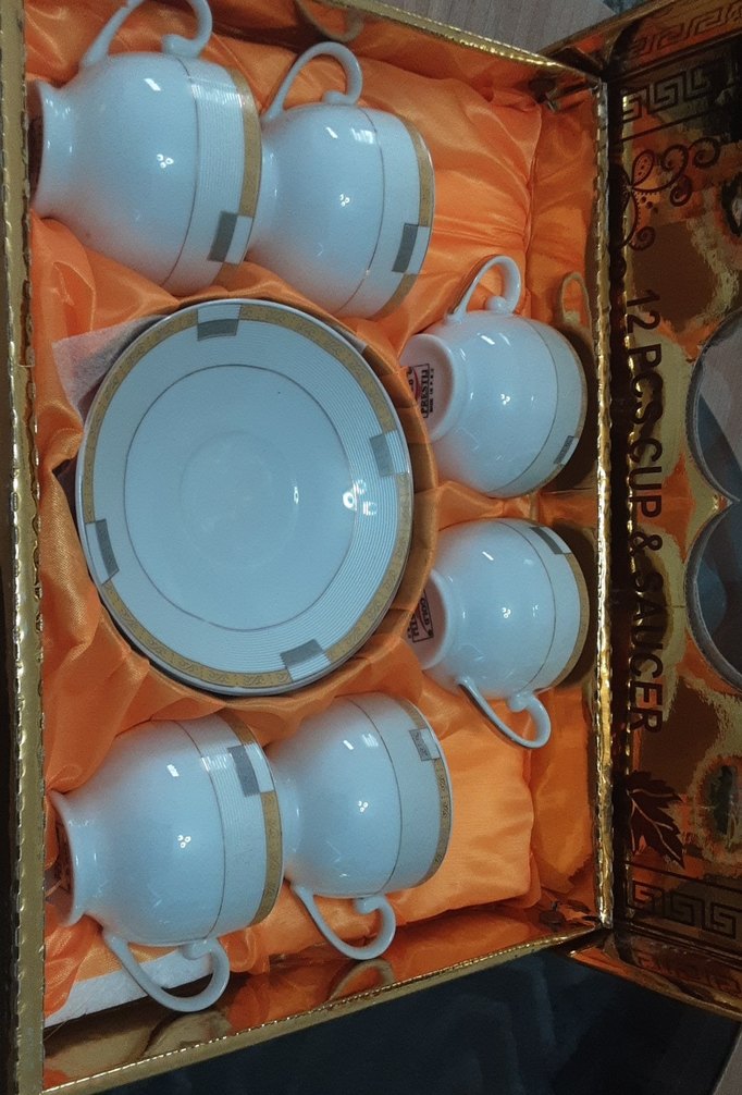 12 Parça Fincan ve Tabak Seti - Görsel 2