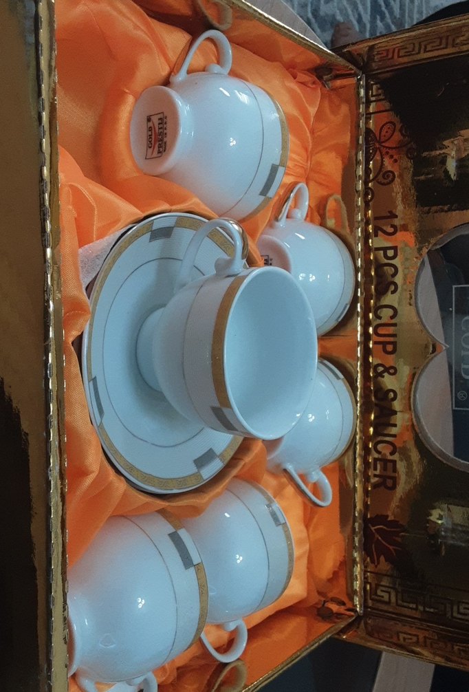 12 Parça Fincan ve Tabak Seti - Görsel 3