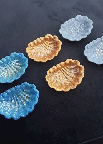 Işıltılı Deniz Kabuğu lokumluk - Görsel 2